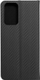 Mbulesë flip Forcell LUNA Book Carbon për Xiaomi Redmi Note 10 Pro, magnetike, e zezë