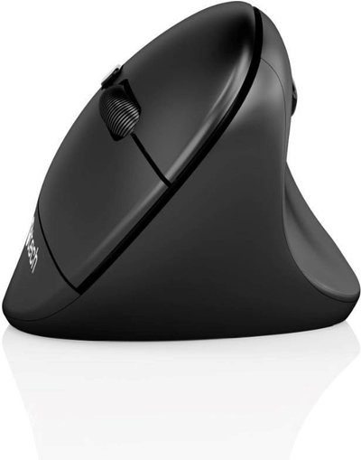 Mi mi vertikal C TECH VEM 12, wireless me dy mënyra lidhje, 3200 DPI, i zi