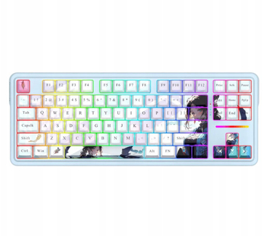 Tastierë gaming Redragon K728 PRO SE, mekanike 80%, wireless 3 moda, RGB