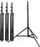 Set tripoda ndriçimi Walimex Pro WT-806, lartësi 256 cm, mban 6 kg, ngjyrë e zezë