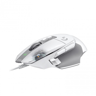 Maus Logitech G502 X, i bardhë