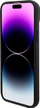 Mbulesë BMW BMHMP15SSLLBK për iPhone 15 6.1", MagSafe, lëkurë, e zezë