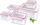 Set enësh plastike Lamart LT6001, 5 pjesë, transparente
