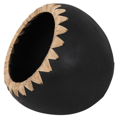Vazo dekorative Φ29×23 Hcm (HM4374), zezë