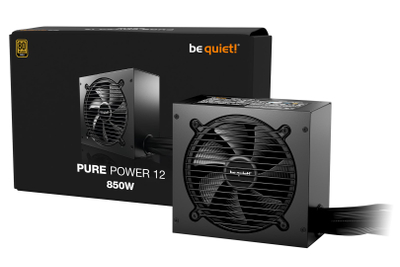 Furnizues energjie Be Quiet Pure Power 12, 850W, ATX 3.1 80 Plus Gold, i zi