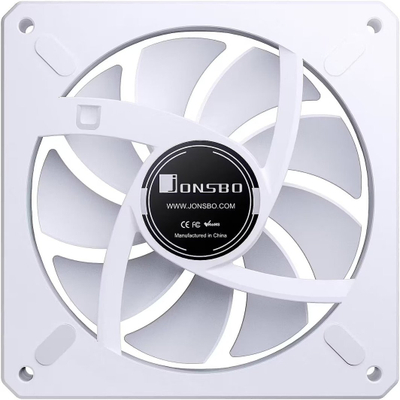 Ventilator PC Jonsbo XA-120, 120mm, PWM ARGB, i bardhë