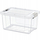 Кутија за чување Storage Solutions, 2500 ml, пластична, транспарентна