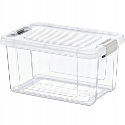 Кутија за чување Storage Solutions, 2500 ml, пластична, транспарентна