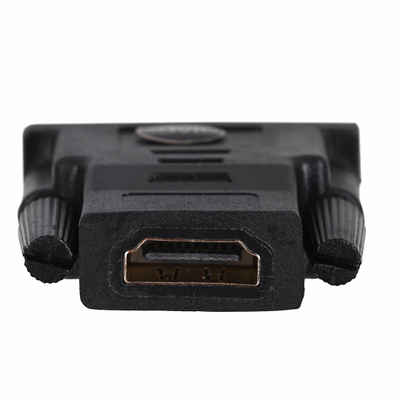 Adaptor HDMI në DVI Savio CL-21, konektor femër femër, i zi
