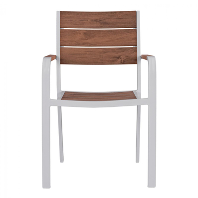 Kolltuk alumini BRONCA, 54.2×59×83.5 cm (HM5130.02), bardhë