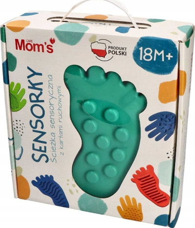 Set lojrash ndijore Mom's Care Sensory Path SENSORKY, 8 copa, PVC pa ftalate, shumëngjyrësh