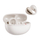 Kufje QCY Crossky C30 open ear, Bluetooth 5.4, 25 orë bateri, të bardha