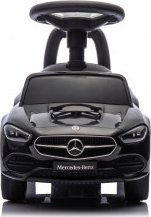 Makina ecëse për fëmijë Milly Mally Mercedes C-Class S, me timon muzikor, me ndarje për lodra, e bardhë