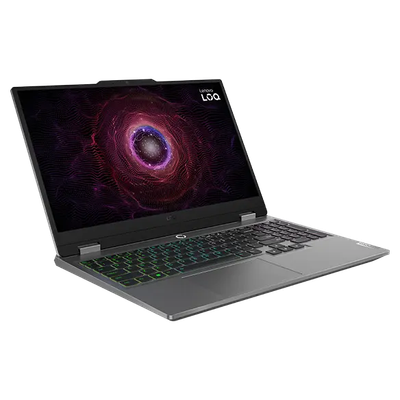 Laptop Lenovo LOQ 15ARP10E, 15.6", AMD Ryzen 5 7235HS, 16GB RAM, 512GB SSD, NVIDIA GeForce RTX 3050 6GB GDDR6, i hirtë
