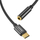Adapter audio Baseus L54, USB C në 3.5mm, i zi