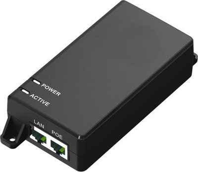 Injektor PoE MicroConnect 60W 802.3af/at, Gigabit, i zi