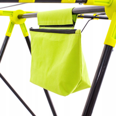 Tharëse rrobash 5Five Mojave, 31 m, 20 kg, e zezë me jeshile