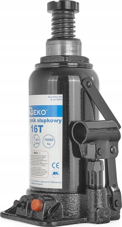 Хидрауличен крик колона GEKO, 16T, метален