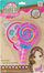 Set loje grimi për kalamaj Doll Cosmetics Lollipop, paletë hijesh për sy, formë karamele, rozë