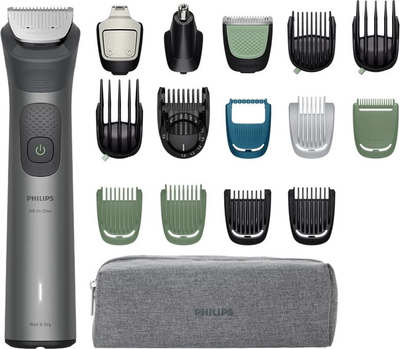 Тример за брада и коса Philips Multigroom Series 7000 MG7961/15, 120 min без кабел, водоотпорен