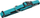 Qafore për qen Nobby Soft Grip S-M, 20mm, 30-45cm, ngjyrë turkeze