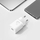 Karikues Baseus Super Si Quick 1C, USB-C, 25W, i bardhë + kabllo USB-C - USB-C, 3A, 1m, e bardhë