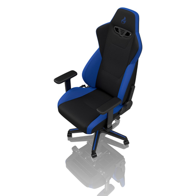 Karrige gaming Nitro Concepts S300, sedilje e mbushur, ergonomike, zi e blu