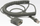 Kabëll sinjali Motorola RS232 DB9, 3.6m, spiral, gri