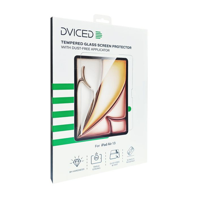 Dviced Tempered Glass Screen Protector For iPad Air 13-Inch With Dust-Free Applicator
