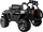 Makina elektrike Ramiz Monster 4x4, dy vende, me telekomandë për prindërit, e zezë
