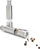Set mullinjsh për kripë dhe piper Brabantia Get Together, 2 copë, inoks, 14 cm