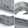 Kollafon telefoni OEM Metallic për iPhone 14, mbrojtëse gri