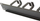 Organizues kabllosh për rack 19" Techly 305922, 1U, 5 mbajtëse 65mm, i zi