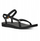 Sandale gocash Teva Original Universal Slim, shkumë EVA, rripa tekstili, të zeza