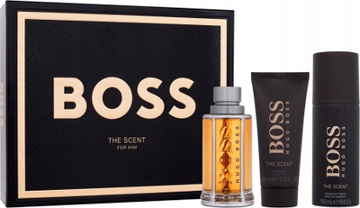 Set parfumi Hugo Boss The Scent EDT, 100ml, për meshkuj, i zi
