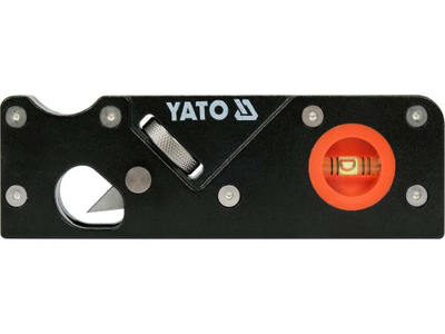 Rrafshues për cepa Yato YT-62910, 7 tehë, 9mm, gri