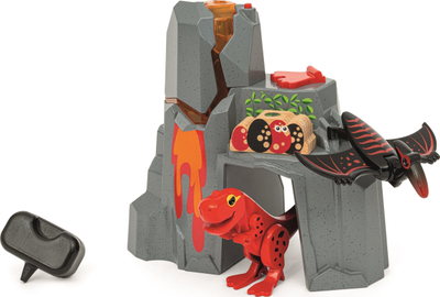 Set lodrash Brio Dinosaur Volcano Ravensburger, figurina dinosaurësh, me drita dhe tinguj