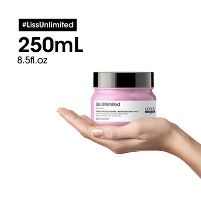 Maskë për flokë L´Oréal Professionnel Série Expert (Prokeratin Liss Unlimited Masque), rozë, 250 ml