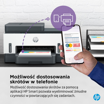 Pajisje multifunksionale HP Smart Tank 750 6UU47A, Wi-Fi, ADF, gri