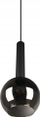 Llambadar varëse Netlighting Clayton Modern Dome, E27 28W, diametër 20cm, i zi mat