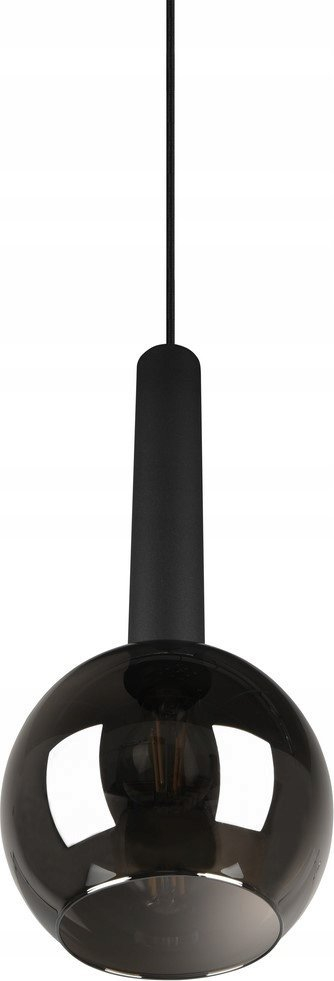 Llambadar varëse Netlighting Clayton Modern Dome, E27 28W, diametër 20cm, i zi mat