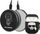 Mbrojtëse Karl Lagerfeld për AirPods + power bank, e zezë
