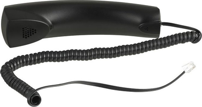 Kasje telefoni Auerswald COMfortel 55004, wideband audio, për në mur, e zezë