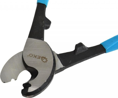 Gërshërë për prerje kabllosh Geko G01750, 6", plastike, blu