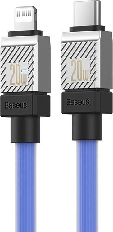 Kabllo USB Baseus USB C në Lightning, 2 m, e zezë