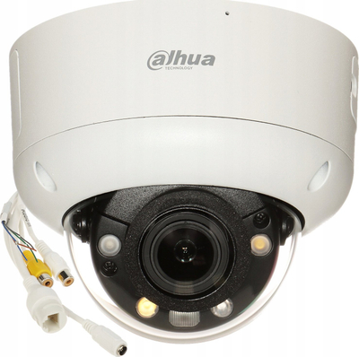 Kamerë sigurie Dahua IPC-HDBW3849R1P-ZAS-PV, 8MP, Smart Dual Light, dome, e bardhë
