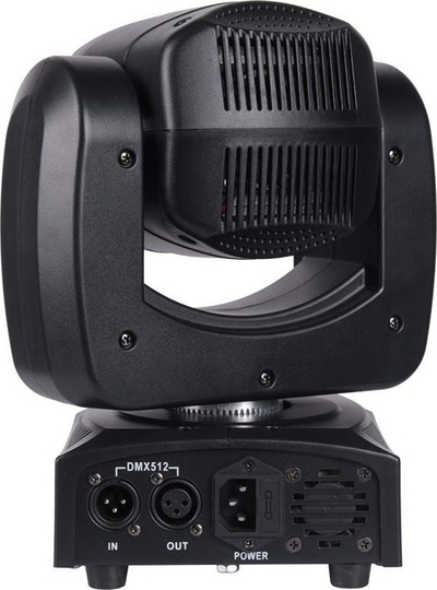 Dritë skenike Light4Me WIZARD Wash, 6x10W LED RGBW, DMX, e zezë