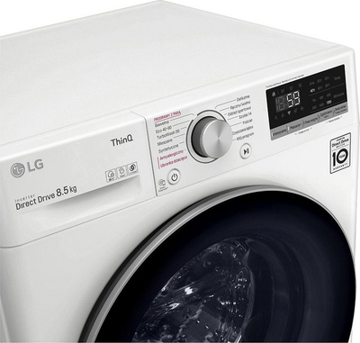 Rrobalarëse LG F2WV5N8S1E, 8.5 kg, e bardhë