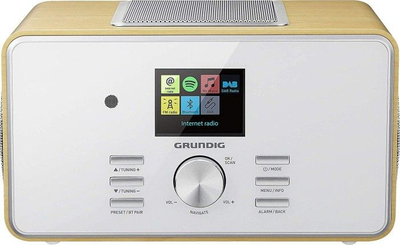 Radio interneti Grundig DTR 6000 X, 28W, DAB+/FM, dru i çelët