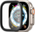Mbrojtës ekrani Spigen Glass tR Slim Pro, për Apple Watch Ultra 2 49mm, xham i fortë, i zi